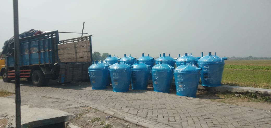 Pengiriman Bio Septictank 600 L di Merauke Papua